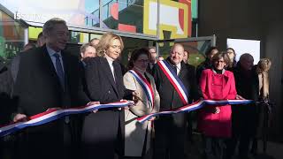 Inauguration de la Cité des Sports dIssylesMoulineaux [upl. by Reffinnej]