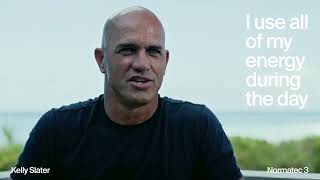 Kelly Slater rejuvenates with Normatec 3 [upl. by Arianna162]