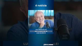 Lula oficializa lei que favorece réu em caso de empate [upl. by Nas]