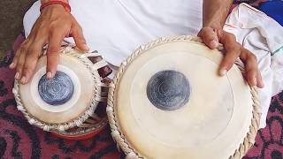 Learn Tabla Lesson1 तबला कैसे बजाएँ1 How to learn tabla online tabla trending taal [upl. by Einnil]