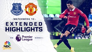 Everton v Manchester United  PREMIER LEAGUE HIGHLIGHTS  1092022  NBC Sports [upl. by Henghold]