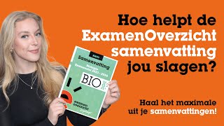 Hoe helpt de ExamenOverzicht samenvatting jou slagen [upl. by Ashford]