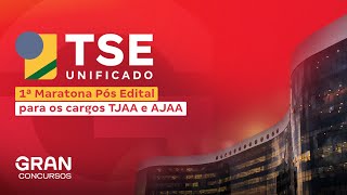 Concurso TSE Unificado  1ª Maratona Pós Edital Analista Judiciário Área Administrativa [upl. by Gerald]