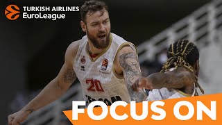 Focus on Donatas Motiejunas AS Monaco [upl. by Ilojne]