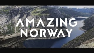 Amazing Norway trip 2016 drone [upl. by Wren]