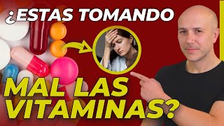 ¿QUÉ SON LAS VITAMINAS ESTO ES LO QUE TU MÉDICO NO TE HA CONTADO SOBRE COMO USARLAS [upl. by Paulette]