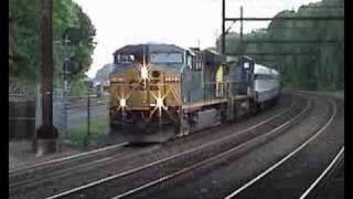 CSX P903 James Strates Carnival Train May 30 2008 [upl. by Llenyaj79]