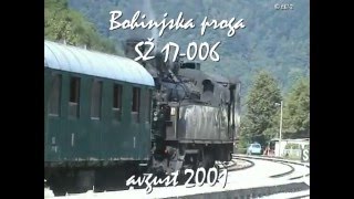 Dampfzug  Führerstandsmitfahrt auf der Wocheinerbahn  Bergfahrt mit SŽ 17006 ex MAV 342164 [upl. by Nahshu]