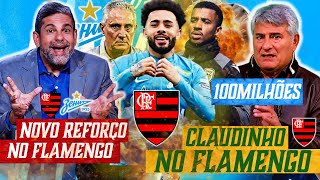 CLAUDINHO VEM AÍ PACOTÃO de REFORÇOS no FLAMENGO  GABIGOL ESTÁ ESCALADO TERÇA AGITADA no MENGÃO [upl. by Diandre]