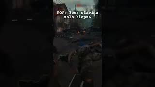 Solo lag is crazy 😭 blackops6 cod callofduty trending viral lag zombies [upl. by Dustin]