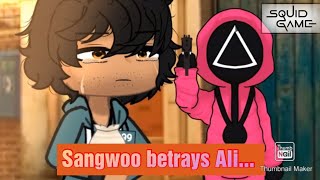 ¦¦💔Sangwoo betrays Ali💔 ¦¦ Squid Game ¦¦ Live2dCubism ¦¦ [upl. by Atival]