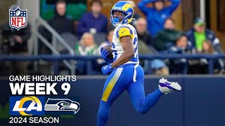 Los Angeles Rams vs Seattle Seahawks Game Highlights  NFL 2024 Season Week 9 [upl. by Singleton]