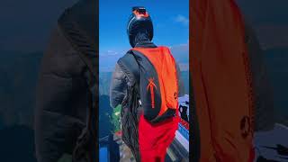 Tianmen Mountain encounters the Wingsuit Flying World Championships and witnesses the fastest wa [upl. by Romy]