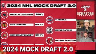 2024 NHL Fan Mock Draft Part 1  Draft Rankings 4139 [upl. by Iover]