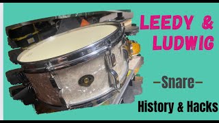 Leedy amp Ludwig A short History of LampL to include the parts that make up the drum [upl. by Neelyaj33]