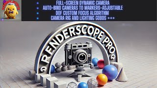 Full tutorial for RenderScope addon 4K  Blender 4 [upl. by Niamreg]