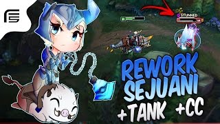 REWORK SEJUANI GAMEPLAY  AGORA DA VONTADE DE jOGArt0 [upl. by Rondon]