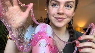 ASMR Slime on the Microphone 💕 [upl. by Nedra176]