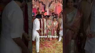 Pawan Kalyan at DVV Danayya Son Marriage pavankalyan pavan Bro youtubeshorts trivikram [upl. by Nosyk]