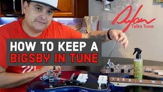 How To Keep a Bigsby In Tune [upl. by Nawaj532]