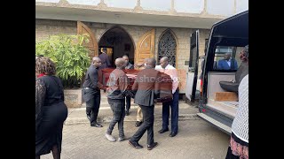 JAHMBY KOIKAI BODY LEAVES LEE FUNERAL HOME FOR BURIAL AT LANG’ATA CEMETERY  JAHMBY FINALY JOURNEY [upl. by Otrebmal]