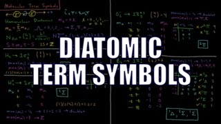 Quantum Chemistry 1011  Diatomic Term Symbols [upl. by Theall816]