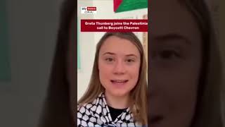 Greta Thunberg links ‘antiIsrael crusade’ to climate change [upl. by Leirea]