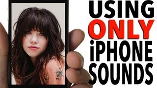 Call Me Maybe  Using ONLY iPhone Sounds  Carly Rae Jepsen Parody [upl. by Laurette]