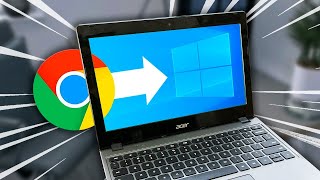 Install Windows 11 Or Any OS on a Chromebook 2023 [upl. by Nylanaj86]