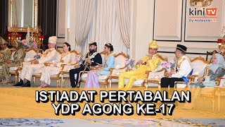 RajaRaja Melayu berangkat tiba ke Istiadat Pertabalan Yang DiPertuan Agong [upl. by Gnek]