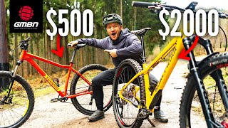 500 vs 2000 Hardtail Mountain Bike [upl. by Earased48]