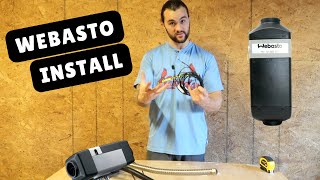 The Best HowTo Video StepbyStep Webasto Heater Install Part 1 Van Life Build [upl. by Ellehcar]