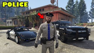 Trevor Police Most Dangerous Mission of Arresting Hitman In GTA 5  SHINCHAN and CHOP [upl. by Enelehcim732]