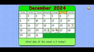 Starfall Calendar December 20 2024 [upl. by Elirpa]