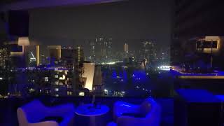 View from aer lounge  Best rooftop bar in Mumbai India [upl. by Raual]