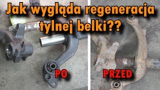 Jak wygląda i ile kosztuje regeneracja tylnej belki  Peugeot 206 i inne [upl. by Aetnahc295]