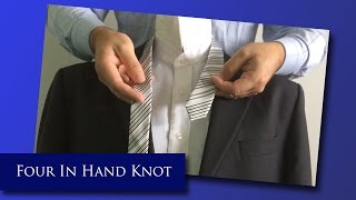 How To Tie A Tie Easy Step By Step Instructions [upl. by Clauddetta]