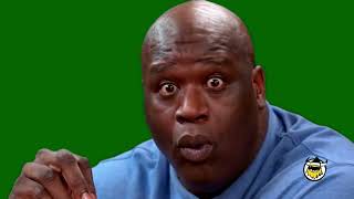 Shaquille Oneal Hot Ones Wings Reaction Meme Green Screen 4K  Free to use [upl. by Amol]