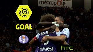 Goal Martin BRAITHWAITE 82  Toulouse FC  Girondins de Bordeaux 41 201617 [upl. by Nelubez]