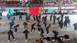 AEROBIC DANCE COMPETITION HUMSS 11EMINEO [upl. by Anatnas161]