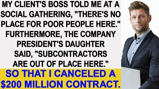 My clients boss said Here is not for poor people like you  So I cancelled a 200MM contract [upl. by Caine728]