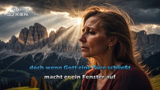 Kastelruther Spatzen  Wenn Gott eine Türe schließt Karaoke Version [upl. by Latsirk]