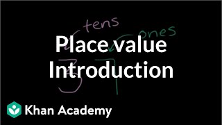 Introduction to place value  Place value tens and hundreds  Early Math  Khan Academy [upl. by Eoin906]