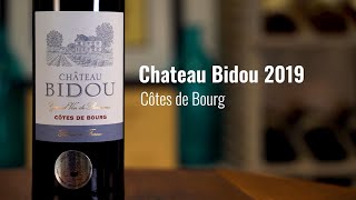 Chateau Bidou 2019 Côtes de Bourg [upl. by Sampson]