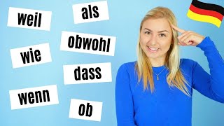 Deutsch lernen Nebensätze einfach erklärt │ A2 B1 B2 [upl. by Eniksre]