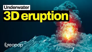 What can happen during an underwater volcanic eruption Amazing 3D animation [upl. by Ainala]