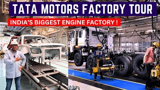 Tata Motors Factory FULL Tour  Indias Biggest Engine Factory  How Its Made Tata Motors Pune Plant [upl. by Annahsohs]