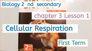 2024 بيولوجي ثانيه ثانوي درس Cellular Respiration بالكامل Biology 2nd secondary chapter 3 lesson 1 [upl. by Lyrret734]