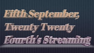 Fifth September Twenty Twenty Fourths Streaming [upl. by Maida232]