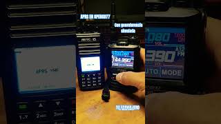 PRUEBA DE APRS  OPENGD77 Y YAESU FT3D RADIOAFICION [upl. by Cofsky]